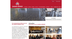 Desktop Screenshot of damianwerner.de